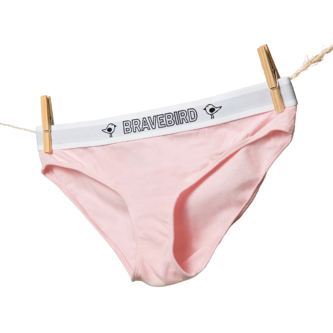 Brave Bird Soft Cotton Candy Pink Knickers