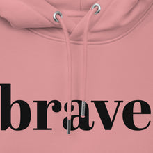 Load image into Gallery viewer, Brave Heart Brave Bird Club Unisex Eco Brave Hoodie (pink)

