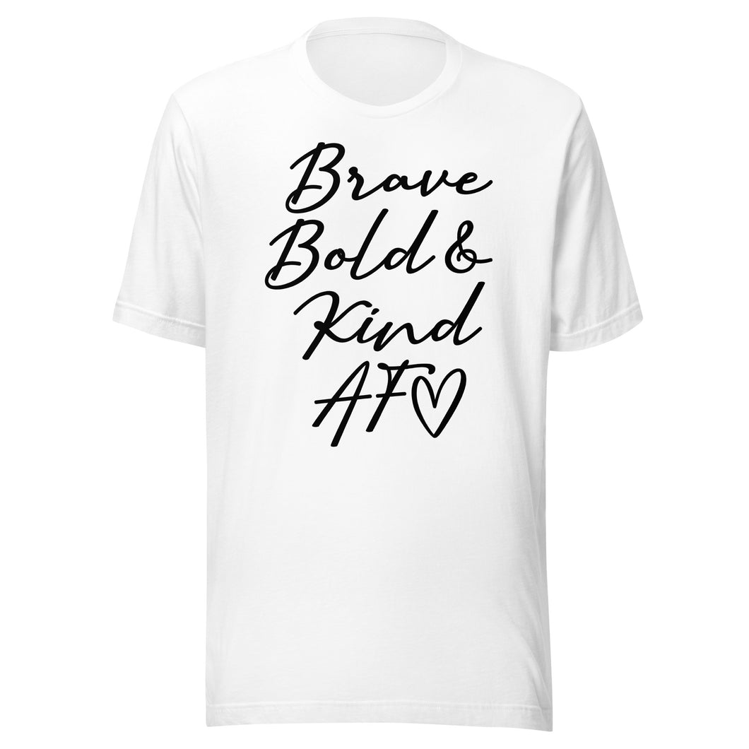 Brave Bold and Kind AF Brave Bird Club Unisex T-shirt ***bestseller***