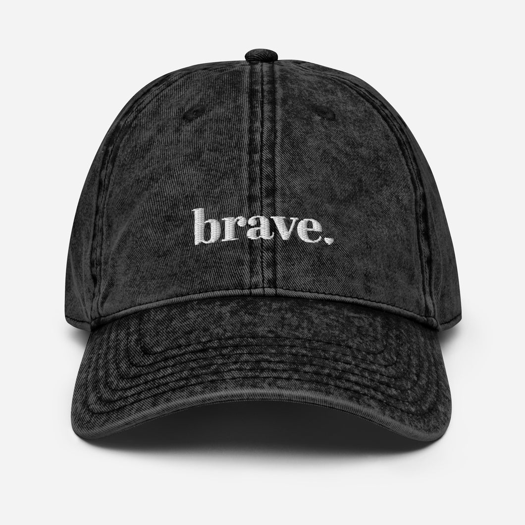 Brave Vintage Cotton Twill Cap